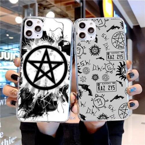 Supernatural SPN Dean And Sam Phone Case for iPhone 11 12 pro XS MAX 8 7 6 6S Plus X SE 2020 XR case