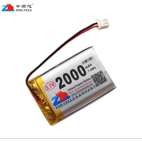 In the core 2000mAh 903450 3.7V lithium polymer battery 103448 Bluetooth speakers small pudding Rechargeable Li-ion Cell