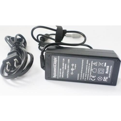 Laptop Battery Charger For Lenovo ThinkPad T420s T420i T510i SL410k SL510k X60 X61 T60 T61 Z60 Z61 R60 R61 20V 65W AC Adapter