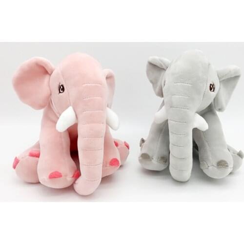 20 cm Elephant Plush Animals Doll Toys Soft Stuffed Pillow Newborn Cushion Doll Bedding For Adults Kids Toys