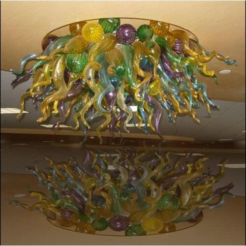 2019 New Arrival Blown Glass Chandelier Lighting Handmade Blown Murano Glass Chandeliers