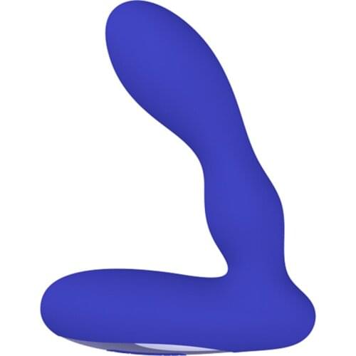 Adaner 12 Functions USB Rechargeable Silicone Prostate Massager G-spot Vibrator for Men Anal Vibrator Butt Plug Sex Products