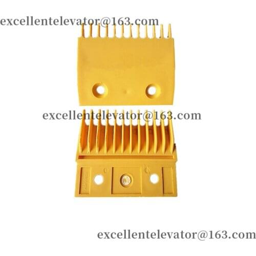 ASA00B656 Comb Plate L109mm W94.4mm Hole Space 60mm 12T Use for LG-Sigma Escalator 1 Pack=5 Pieces