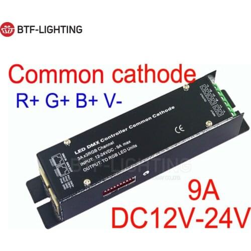 Free shipping DMX-32/ DMX 24CH, dmx512 dimmer, LED decoder,DC12V-24V