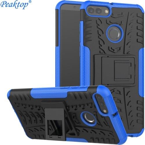 Peaktop PC Cover For Huawei Y9 2018 Case Silm Luxury Hard Phone Case for Huawei Y9 (2018) Case For Huawei Enjoy 8 Plus Fundas