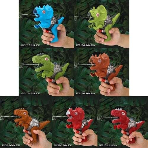 Kids Swimming Toy Water Pool Toy Cartoon Dinosaur Shaped Pull-out Spray Toy Swimming Pool Water Supplies Active Toys