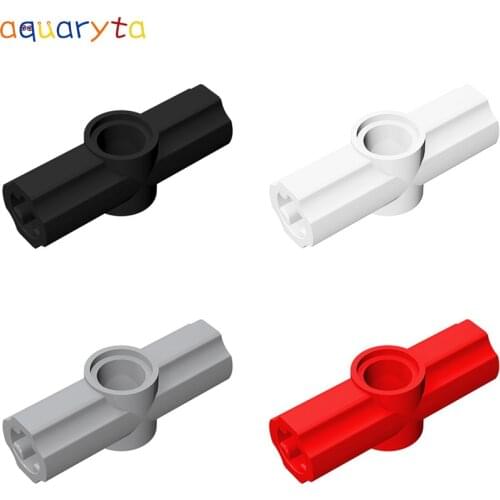 Aquaryta 50pcs Cross Shaft Connector #2 Technology Building Blocks Part Compatible 32034 DIY Assembles Particle Toy for Children