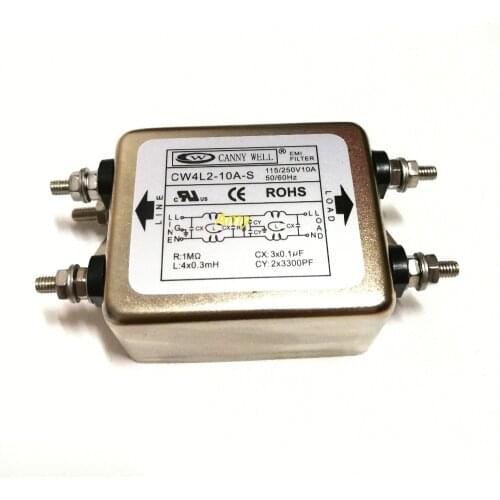 Taiwan power filter CW4L2-10A-S 220V power filter purifier