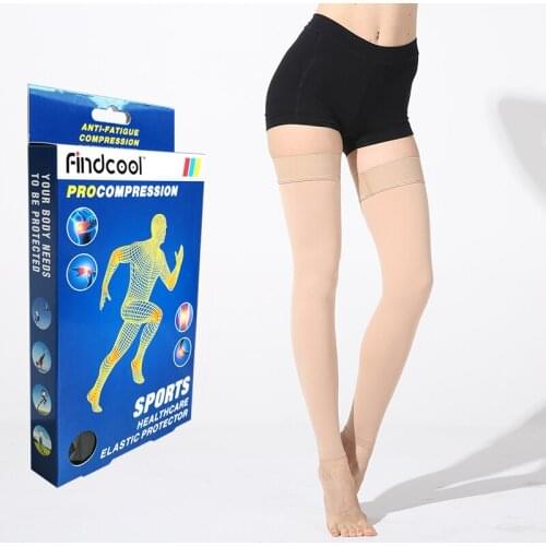 Findcool Breathable Leg Knee Protective Kneepad Calf Stretch Brace Football Basketball Sport Pads Support Elasticity Legwarmers