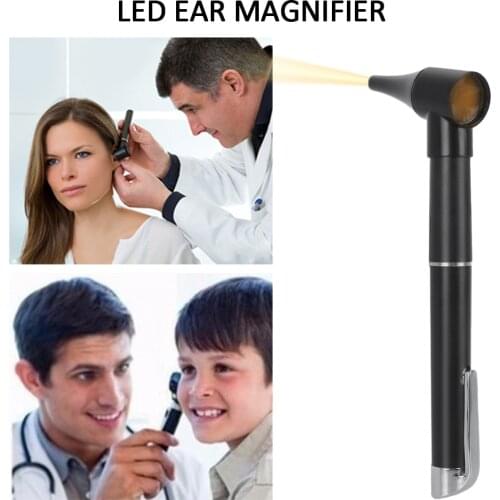 Medical Otoscope Medical Ear Otoscope Pen Light Medical Ear Light Ear Magnifier Ear Cleaner Set Clinical Medical Diagnostic Set