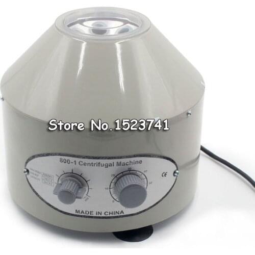 110V/220V Benchtop Centrifuges Desktop Electric Lab Centrifuge 4000 RPM 20 Ml X 6 Low Free shipping