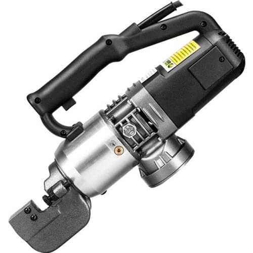 The New electric Steel head individual shear Machine Small Portable Hydraulic portable Reinforcement shear Cutting machine