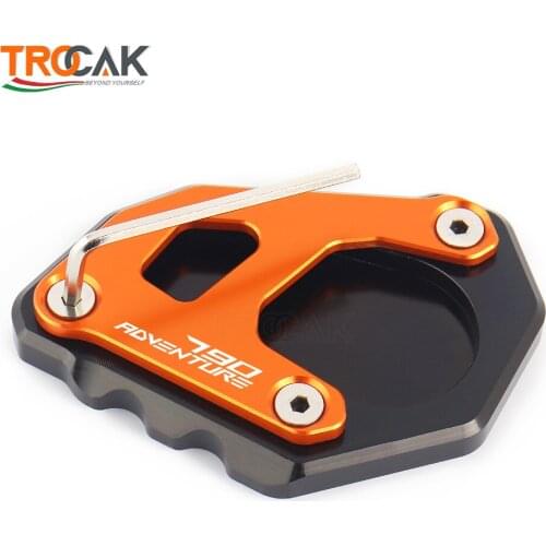New For KTM 790Adventure R 790 Adventure S 2019 2020 Motorcycle Accessories CNC Side Stand Enlarge Plate Kickstand Extension