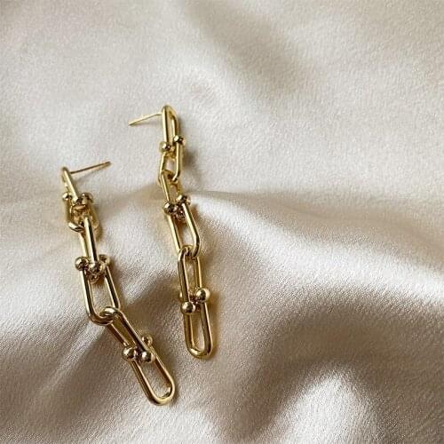 New Womens Earrings Star Geometric Figure Design with the same paragraph S925 Jewellery