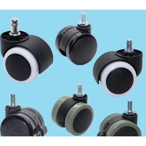 Castors For Furniture Legs Sofas 2 Inch General Rotary Chair Wheel Universal Boss Office Roller Computer Accessories Pulley