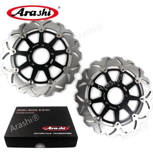 Arashi 2PCS For SUZUKI GSXR600 1997-2003 CNC Front Brake Disc Rotors GSX600R GSXR GSX R 600 1997 1998 1999 2000 2001 2002 2003