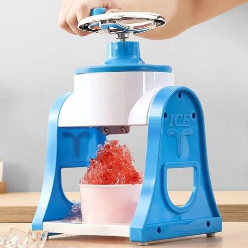 Manual Ice Crusher Manual Fruit Smoothie Machine Mini Household Small Ice Crusher Sponge Ice Machine Smoothie Kitchen Ice Maker