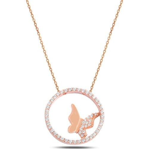 Silver Butterfly Necklace