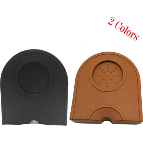 13.5*14*3cm High Quality Espresso Coffee tamper mat Silicon corner mat(no coffee tamper)