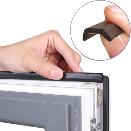 6M Door Window Sealing Strip Weather Stripping burlete puerta casa soundproof foam mousse acoustique espuma acoustic foam tape