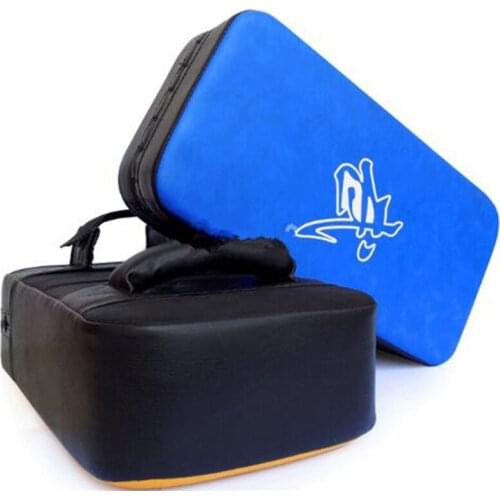 1 Pcs Punching Bag Boxing Pad Sand Bag Fitness Taekwondo MMA Hand Kicking Pad PU Leather Training Gear Muay Thai Foot Target