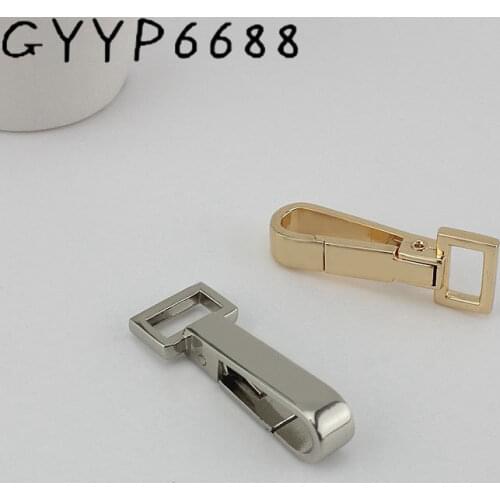 10mm 10pcs High quality small hook buckle leather luggage hardware accessories chain buckle hook dog buckle