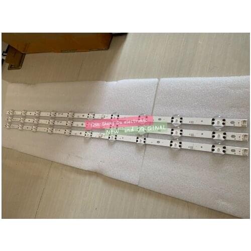 100% Original new led backlight SUNG WEI55V0 E74739 94V-0 43 V17 ART3 2867 Rev0.3 for 43inch tv 10leds (6LED+4LED) 867mm 5.0
