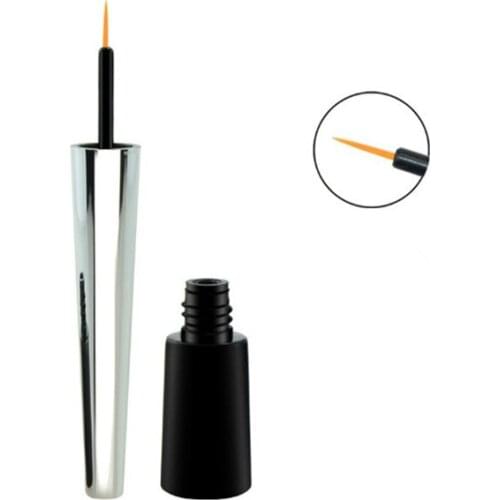 2.5ml eyeliner black tube silver lid ,cosmetic cotainer, eyeliner container ,make up empty tube ,plastic bottle 100pcs
