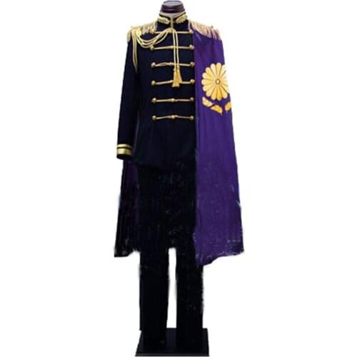 2017 Axis Powers Hetalia Japan Honda Kiku Cosplay Uniform Full Set With Hat