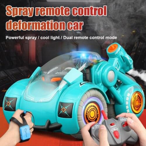 2020 2.4G Spray Remote Control Car Gesture Sensing Stunt Toy with Sound Light for Children Kids