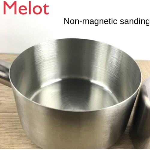 304 Stainless Steel Hong Kong Style Bailer Flat Water Dipper Thickened Bailer Food Bailer Soup Scoop