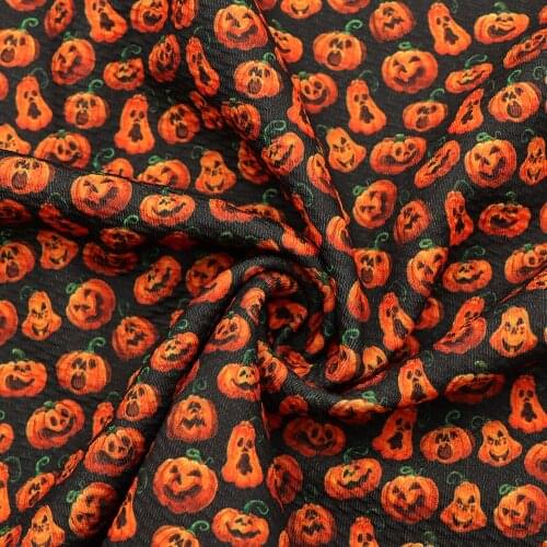 50*145cm Halloween Bullet Twill Bubble Knit Fabric Sewing Quilting Fabrics Quality for Needlework Liverpool Fabric,c11120