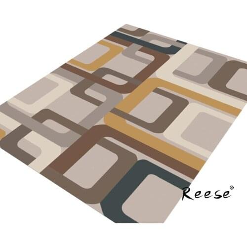 Reese Printed Colored Area Rugs Japanese Style Geometric Home Carpets In Living Room Bedroom Quality Anti Slip Bottom Washable