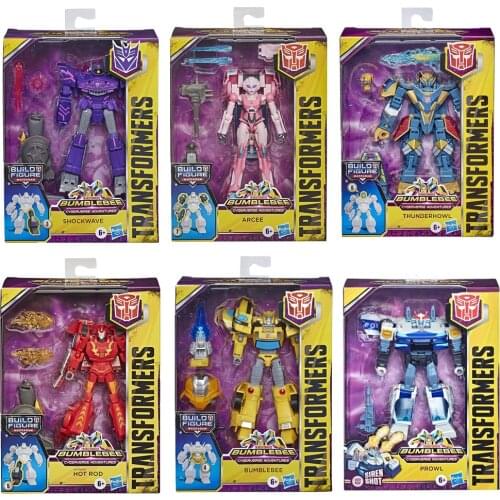 Hasbro Transformers Toys Generations War for Cybertron Earthrise Deluxe Optimus Prime Megatron Snarl Arcee Action Figure Model