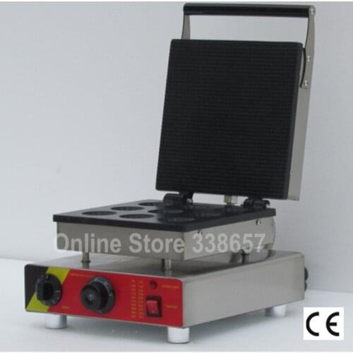 Electric sandwich cake waffle maker machine iron snack equipment 220V/ 110V