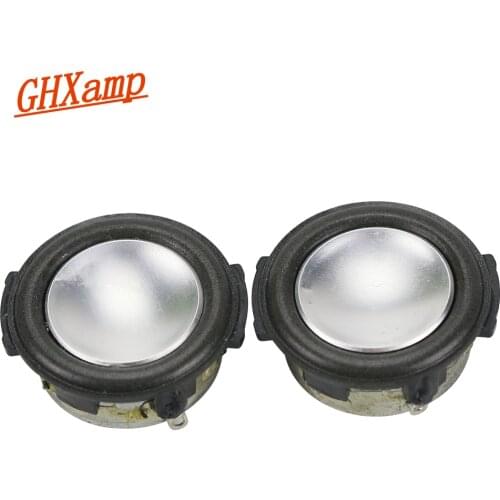 GHXAMP 1.25 INCH 1 inch 4Ohm 3W Mini Speaker 31mm Foam Side Full Range Sound Midrange bass MP3 Speaker Round 1 Pairs