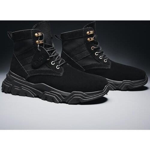 Man Shoes Casual Men Zapatos Informales De Hombre Mens Boots Shoes Coturno Sports Casual Men For Black Western Boty