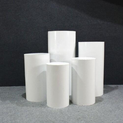 New products Round Cylinder Pedestal Display Art Decor Plinths Pillars for DIY Wedding Decorations Holiday