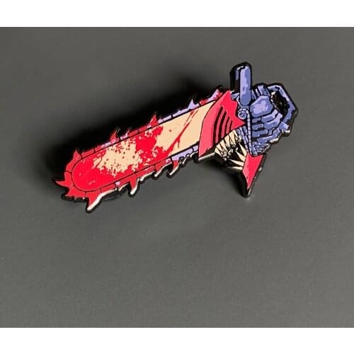 NEW Japan Anime Chainsaw Man Metal Badge Button Brooch Pins Collection Fashion Medal Souvenir Cosplay Collection Gift