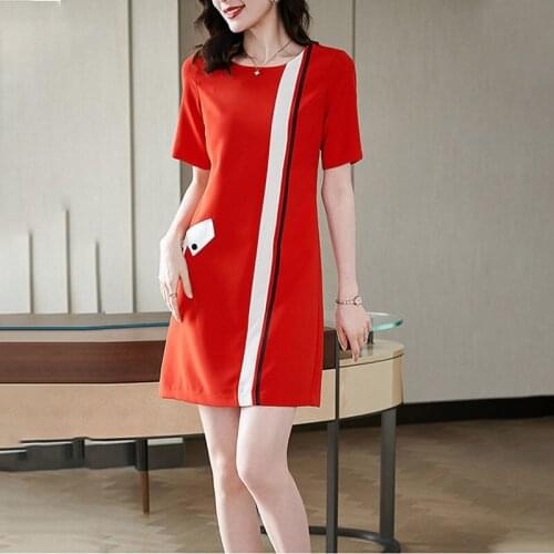 Прямые летние платья OloMM China At AliExpress