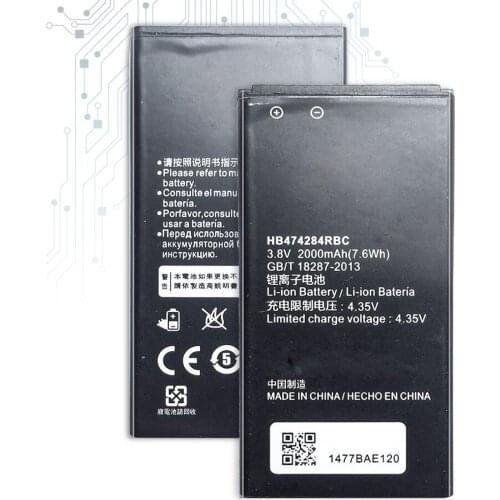 Original battery For Huawei Y5 Y550 Y625 Y635 Y538 G615 G620 Hb474284Rbc