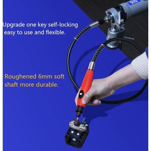 6mm Chuck Electric Grinding Flexible Shaft Rotary Grinder Tool Accessories Flexible Shaft Fits Rotary Tool Flexible Shaf