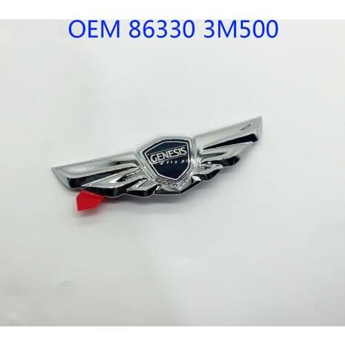GENUINE REAR Trunk Wing Emblem for 2009-2014 Hyundai Genesis OEM 863303M500 86330 3M500 86330-3M500