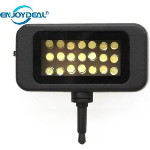 Mini Portable Universal LED Flash Fill Light Clip-On Selfie Circle Ring Lamp W/ 3.5mm Interface