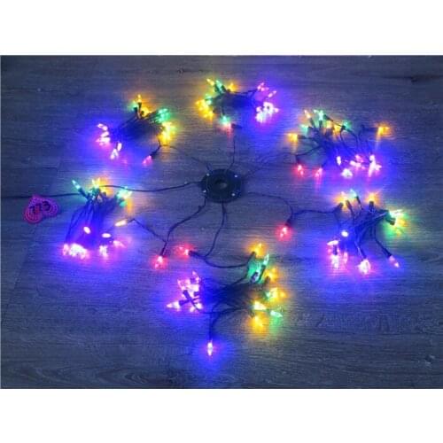 Christmas tree decoration lights string LED Christmas tree lampshade supplies Christmas decoration lantern LED arrangement
