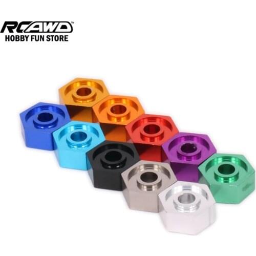 RCAWD HSP 1/16 Wheel Hex Hub Adapter Diameter 12mm Thickness 5mm For Rc Car 1/16 HSP Monster Truck Short Course 286042 86065