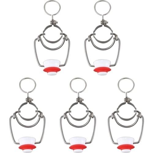 Swing Top Brewing Bottle with Stopper for Beverages, Oil, Vinegar, Kombucha, Beer, Water, Kefir Airtight Lid & Leak Proof Cap