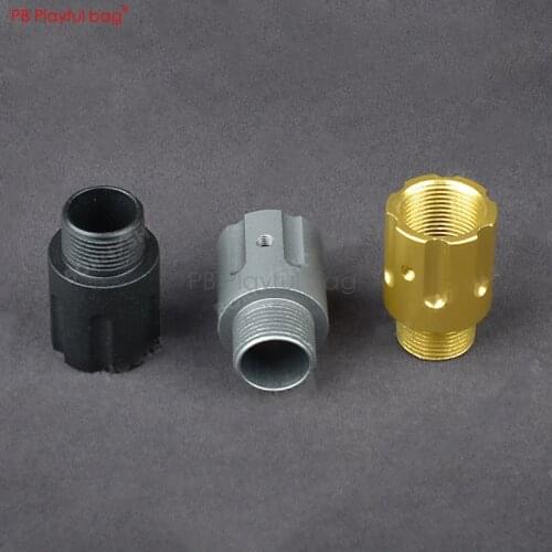 Outdoor sports tactics diy toy 14 reverse tooth outer tube extension tube revolver transfer TTM BD556 HK416 water bomb part PD13