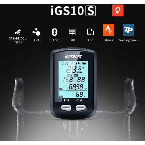 IGPSPORT iGS10 S GPS Enabled Bike Bicycle Computer Waterproof Speedometer 10S Road / MTB Odometer