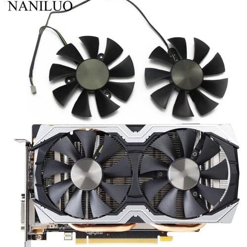 85mm GA91S2H GFY09010E12SPA 4Pin VGA Cooler Fan Replace For ZOTAC AMP GTX1070 GTX 1070 Mini Graphics Card Cooling Fan